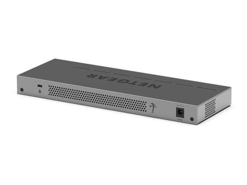 NETGEAR Easy Smart GS116EP - Switch - L3 - smart - 1 x 10/100/1000 + 15 x 10/100/1000 (PoE+) - desktop, wall-mountable - PoE+ (180 W) — view 7