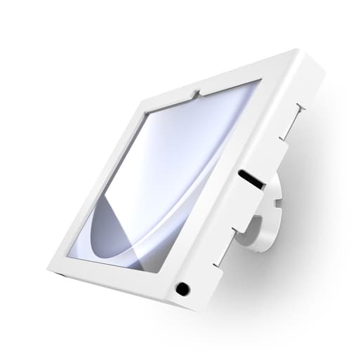 Compulocks Galaxy Tab A9+ Apex Enclosure Tilting Wall Mount - Mounting kit (enclosure) - exposed front/back camera and sensors, tilting - for tablet - lockable - white - screen size: 11" - wall-mountable - for Samsung Galaxy Tab A9+