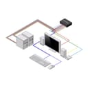 StarTech.com - KVM switch - secure - 2 x KVM port(s) - 1 local user - desktop - TAA Compliant thumbnail 3