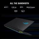 ASUS ROG Strix G18 G815LR-S9002W - Intel Core Ultra 9 - 275HX / up to 5.4 GHz - Win 11 Home - GeForce RTX 5070 Ti - 32 GB RAM - 1 TB SSD NVMe - 18" 2560 x 1600 (WQXGA) @ 240 Hz - 2.5 Gigabit Ethernet - Wi-Fi 7, Bluetooth thumbnail 11