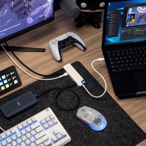 HyperDrive Flex 5 Port USB-C Hub Blue — view 3