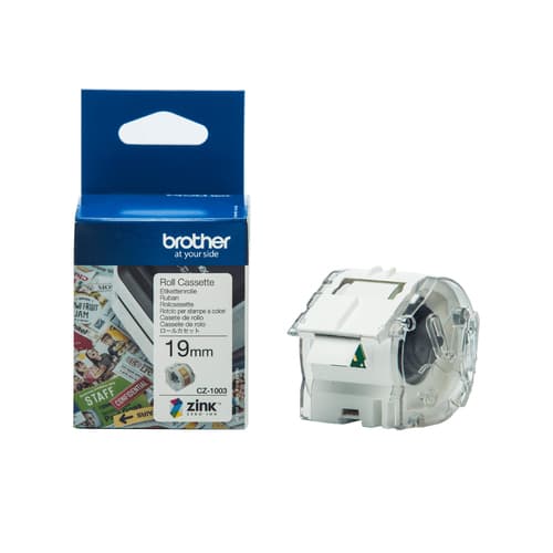 Brother CZ-1003 - Roll (1.9 cm x 5 m) 1 roll(s) continuous labels - for Brother VC-500W — view 1