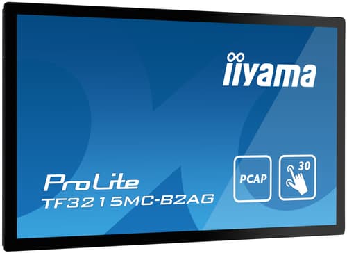 iiyama ProLite TF3215MC-B2AG - LCD monitor - 32" (31.5" viewable) - open frame - touchscreen - 1920 x 1080 Full HD (1080p) - VA - 500 cd/m� - 3000:1 - 8 ms - HDMI, VGA, DisplayPort - black — view 5