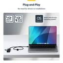 4-Port USB-C Hub 5Gbps Bus Powered thumbnail 3