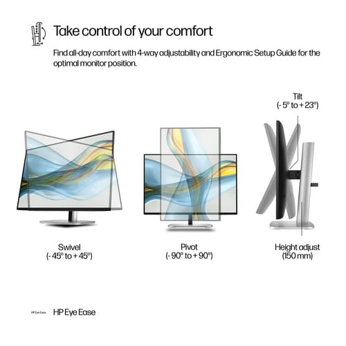 HP S5 PRO 524PN WUXGA MNTR — view 8