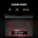 ASUS TUF Gaming A18 FA808UM-S8013W - 180-degree hinge design - AMD Ryzen 7 - 260 / up to 5.1 GHz - Win 11 Home - GeForce RTX 5060 - 16 GB RAM - 1 TB SSD NVMe - 18" 1920 x 1200 @ 144 Hz - Gigabit Ethernet - Wi-Fi 6E, Bluetooth - jaeger grey thumbnail 18
