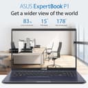 ASUS ExpertBook P1 P1503CV-i582X - Intel Core i5 - 13420H / up to 4.6 GHz - Win 11 Pro - UHD Graphics - 8 GB RAM - 256 GB SSD NVMe - 15.6" TN 1920 x 1080 (Full HD) - Gigabit Ethernet - Wi-Fi 6, Bluetooth - misty grey - with 1 year ASUS ZenCare