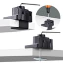 StarTech.com - Mounting kit (arm assembly, VESA mount, C-clamp) - adjustable arm with mechanical spring - for Monitor - plastic, steel - black - screen size: up to 40" - desk-mountable, grommet thumbnail 4
