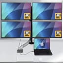 StarTech.com - Docking station - for laptop - USB-C - 4 x HDMI - TAA Compliant thumbnail 3