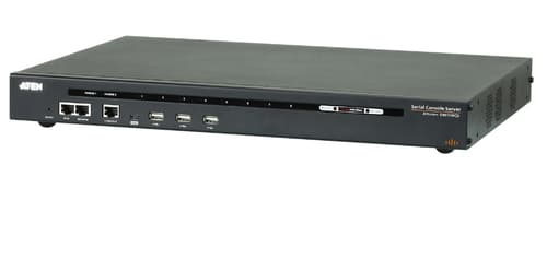 8-Port Serial Console Server DC Pow
