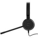 Jabra Evolve 30 II MS stereo - Headset - on-ear - wired - USB, 3.5 mm jack - Certified for Skype for Business thumbnail 3