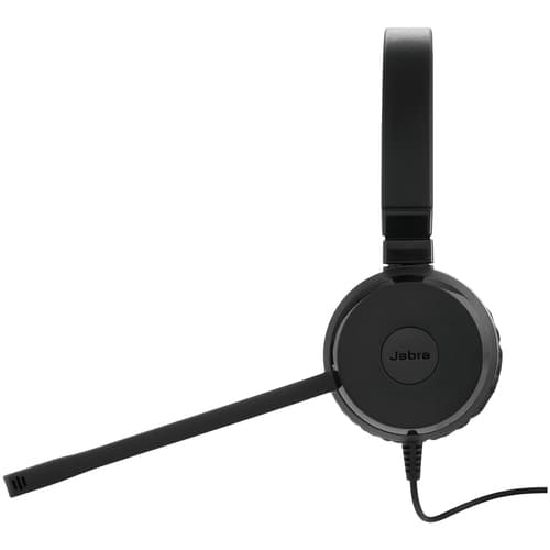 Jabra Evolve 30 II MS stereo - Headset - on-ear - wired - USB, 3.5 mm jack - Certified for Skype for Business — view 4