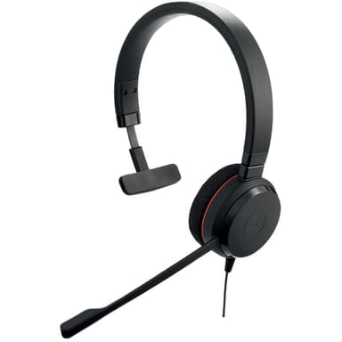 Jabra Evolve 20 MS mono - Headset - on-ear - wired - USB - Certified for Skype for Business