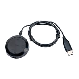Jabra Link controller - USB-C to headphone jack adapter - 24 pin USB-C male to mini-phone stereo 3.5 mm female - for P/N: 5393-829-389, 5399-829-389