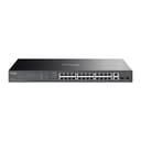 TP-Link Omada ES228GP V1 - Switch - Managed - 26 x 10/100/1000 (PoE+) + 2 x Gigabit SFP - rack-mountable, desktop - PoE+ (250 W) thumbnail 1