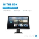 HP P19b G4 - P-Series - LED monitor - 18.5" - 1366 x 768 WXGA @ 60 Hz - TN - 200 cd/m� - 600:1 - 5 ms - HDMI, VGA - jack black thumbnail 6