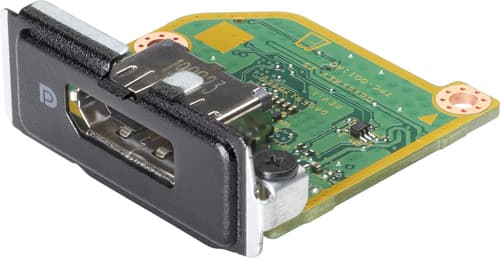 HP Flex IO V2 Card - DisplayPort port - for EliteDesk 800 G6, 805 G6, ProDesk 400 G6 (mini desktop), 400 G7, 405 G6, 600 G6, Workstation Z1 G6 Entry