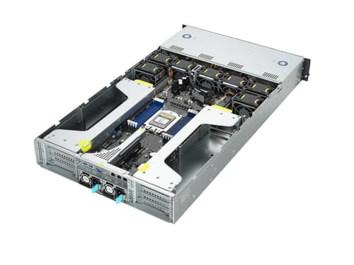 ASUS ESC4000A-E10 - Server - rack-mountable 2U - 1-way - no CPU - RAM 0 GB - SATA - hot-swap 2.5", 3.5" bay(s) - no HDD - AST2500 - Gigabit Ethernet - no OS - monitor: none — view 9