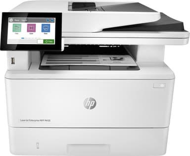 HP LaserJet Enterprise MFP M430f - Multifunction printer - B/W - laser - 216 x 297 mm (original) - A4 (media) - up to 38 ppm (copying) - up to 40 ppm (printing) - 350 sheets - 33.6 Kbps - USB 2.0, Gigabit LAN, USB 2.0 host