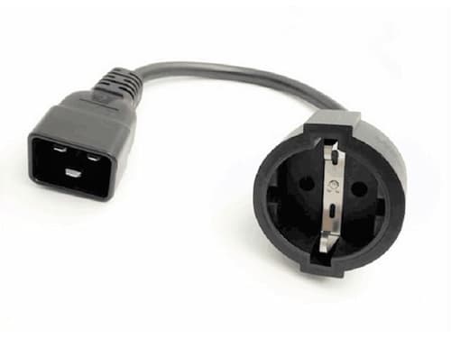 APC - Power cable - CEE 7/1 to IEC 60320 C20 - 50 cm — view 1