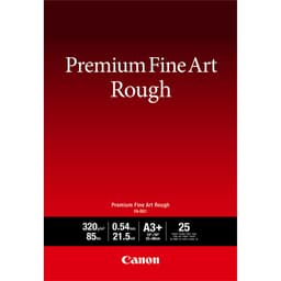 Canon Premium FA-RG1 - Cotton - rough - 21.5 mil - A3 Plus (330 x 480 mm) - 320 g/m� - 25 sheet(s) fine art paper - for imagePROGRAF PRO-1000