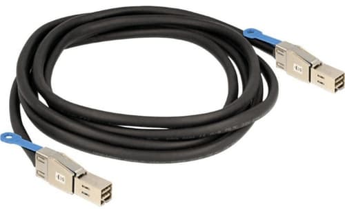 Lenovo - SAS external cable - 36 pin 4x Mini SAS HD (SFF-8644) (M) to 36 pin 4x Mini SAS HD (SFF-8644) (M) - 50 cm - for ThinkSystem DE4000H Hybrid