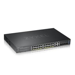 Zyxel GS2220-28HP - Switch - Managed - 24 x 10/100/1000 (PoE+) + 4 x combo Gigabit SFP - rack-mountable - PoE+ (375 W)