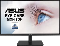 ASUS VA27DQSB - LED monitor - 27" - 1920 x 1080 Full HD (1080p) @ 75 Hz - IPS - 250 cd/m� - 1000:1 - 5 ms - HDMI, VGA, DisplayPort - speakers - black