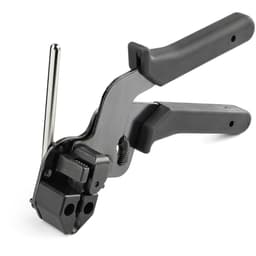 StarTech.com Metal Cable Tie Tool, Metal Zip Tie Tightener Tool, Stainless Steel Cable Tie Installation Gun, Tensioning and Cutting Zip Ties Tool, Tensioner and Cutter for Metal Tie Wrap - 316SS Cable Tie Gun (CBMMCTTOOL) - Cable tie installation tool - black - TAA Compliant