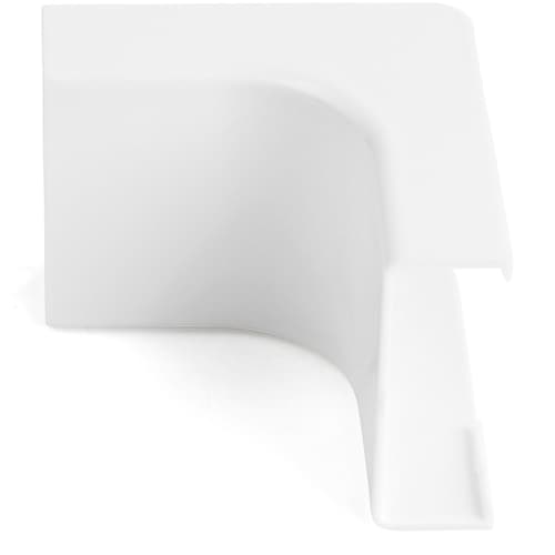 StarTech.com 20 Pack Cable Raceway Inside Corner Connectors for CBMWWD3211, Cable Management Accessories, Channel Raceway Fitting, Wiring Duct 90 Degree Inside Elbow, Plastic, UL Listed - ABS Plastic, UL94 HB (CBMWWD3211I) - Cable raceway inside corner - white - TAA Compliant (pack of 20) - for P/N: CBMWWD3211
