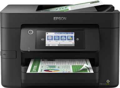 Epson WorkForce Pro WF-4820DWF  4820DWF  WF4820DWF 4820DWF WF4820 4820 - Multifunction printer - colour - ink-jet - A4 (210 x 297 mm) (original) - A4/Legal (media) - up to 25 ppm (printing) - 250 sheets - 33.6 Kbps - USB 2.0, LAN, Wi-Fi(n), USB host