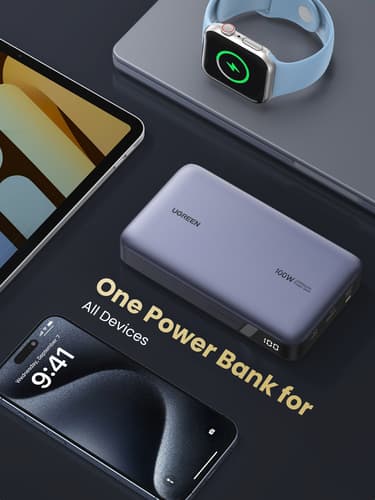 Ugreen 25188 Power Bank 20000 mAh Grey — view 9
