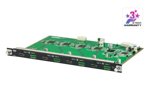 ATEN VM7804 HDMI Input Board - Expansion module - HDMI x 4 - for VanCryst VM1600A, VM3200, VM3250 — view 1