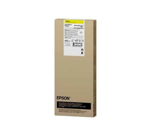Epson T55P4 - 480 ml - yellow - original - box - ink pack - for ColorWorks CW-C8000 — view 3