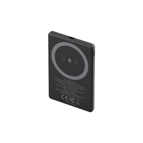 re-charge-Pwr Bank 5K Wireless v2-Grey — view 3