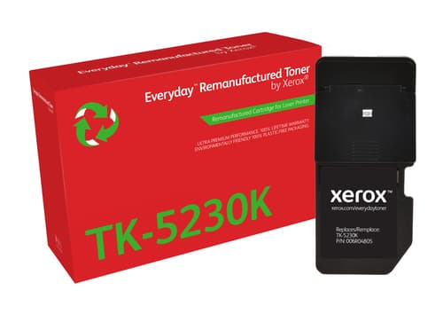 Everyday - Black - compatible - box - remanufactured - toner cartridge (alternative for: Kyocera TK-5230K) - Green World Alliance return programme