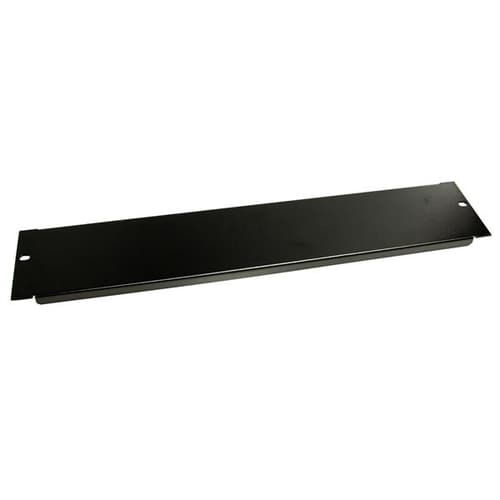 StarTech.com 2U Blanking Panel - Steel Rack Mount Filler Panel - for 19in Server Rack Enclosure or Cabinet - Black Rack Panel (BLANKB2) - Blank panel - black - 2U - 19" - for P/N: RK1236BKF, RK2536BKF, RK4236BKB, RK619WALL, RK619WALLGB, RK960CP
