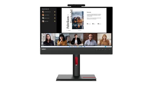 Lenovo ThinkCentre Tiny-in-One 22 Gen 5 - LED monitor - 22" (21.5" viewable) - 1920 x 1080 Full HD (1080p) @ 60 Hz - IPS - 250 cd/m� - 1000:1 - 4 ms - HDMI, DisplayPort - speakers - raven black