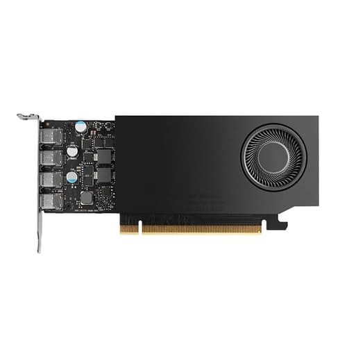 HP NVIDIA RTX A400 Graphic Card - 4 GB GDDR6 - PCI Express 4.0 - 4 x Mini DisplayPort - Mini DisplayPort — view 1