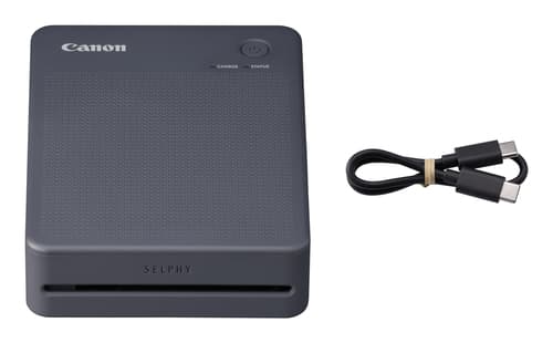 Canon SELPHY QX20 - Printer - colour - dye sublimation - 72 x 85 mm up to 0.66 min/page (colour) - capacity: 10 sheets - Wi-Fi(g) - dark grey — view 13