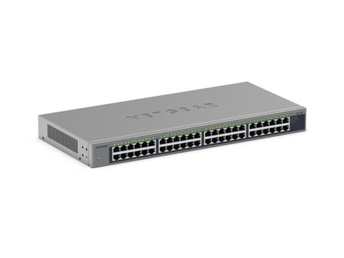 NETGEAR GS748 - Switch - unmanaged - 48 x 10/100/1000 - desktop, wall-mountable — view 4