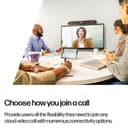 Poly Studio X52 - All-in-One video bar (video bar, Poly TC10 touch controller) - white - TAA Compliant thumbnail 6