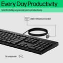 HP 125 G2 - Keyboard - USB - UK - bulk thumbnail 4