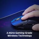 HyperX Pulsefire Haste - Mouse - optical - 6 buttons - wireless - 2.4 GHz - USB wireless receiver - black - for Victus by HP Laptop 16, Laptop 14, 15, 17, Pavilion x360 Laptop, Pro 290 G9 thumbnail 3