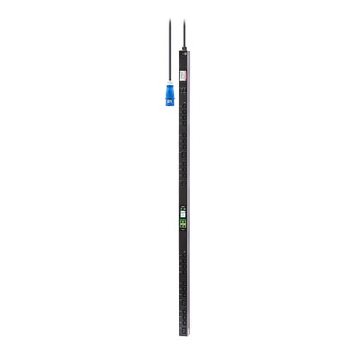 APC EasyPDU EPDU2132SMBO - Power distribution unit (rack-mountable) - metered-by-outlet with switching - AC 200 V - 7360 VA - 1-phase - Ethernet 10/100, serial - input: IEC 60309 2P+E - output connectors: 24 (20 x IEC 60320 C13, 4 x IEC 60320 C19) - 0U - 3 m cord - black