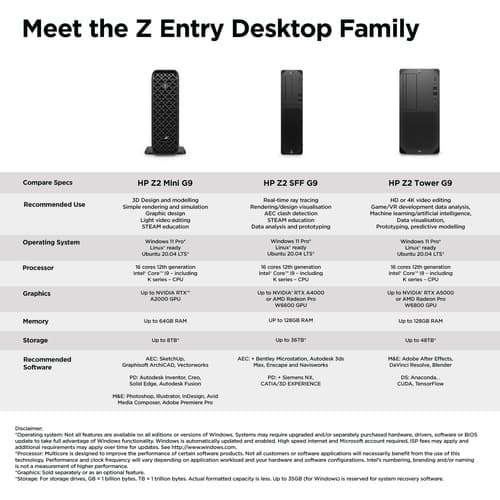 HP Workstation Z2 G9 — view 4