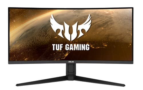 ASUS TUF Gaming VG34VQL1B - LED monitor - gaming - curved - 34" - 3440 x 1440 UWQHD @ 165 Hz - VA - 550 cd/m� - 4000:1 - DisplayHDR 400 - 1 ms - 2xHDMI, 2xDisplayPort - speakers