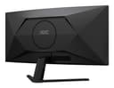 AOC Basic-line CU34B3E - B3 Series - LED monitor - curved - 34" - 3440 x 1440 WQHD @ 120 Hz - VA - 300 cd/m� - 3500:1 - HDR10 - 1 ms - HDMI, DisplayPort - black thumbnail 14