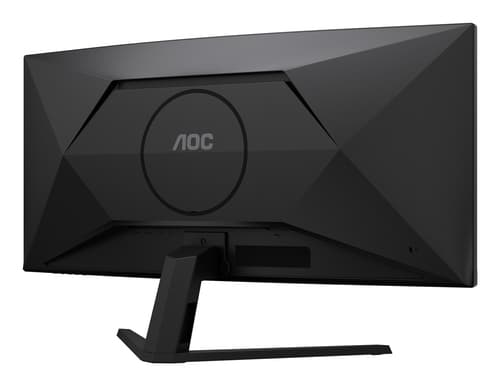 AOC Basic-line CU34B3E - B3 Series - LED monitor - curved - 34" - 3440 x 1440 WQHD @ 120 Hz - VA - 300 cd/m� - 3500:1 - HDR10 - 1 ms - HDMI, DisplayPort - black — view 15