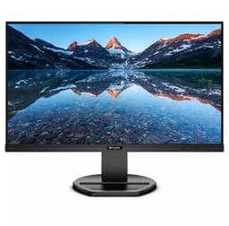 Philips B Line 243B9 - LED monitor - 24" - 1920 x 1080 Full HD (1080p) @ 75 Hz - IPS - 250 cd/m� - 1000:1 - 4 ms - HDMI, VGA, DisplayPort, USB-C - speakers - black texture